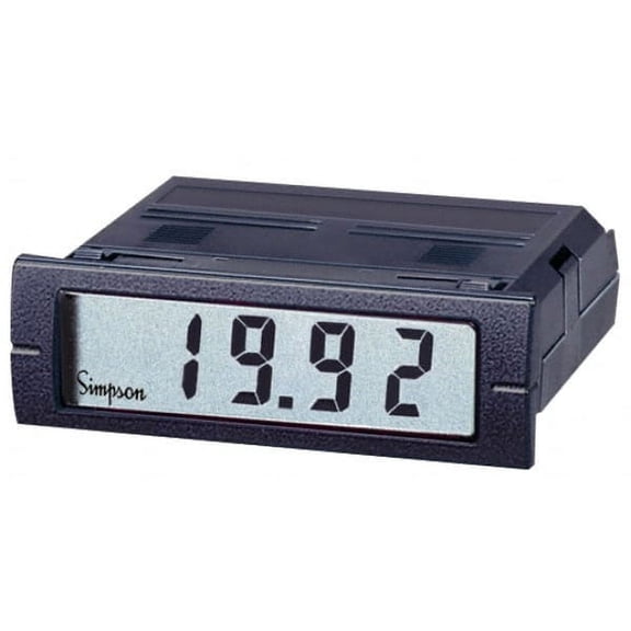 Simpson M235-0-0-46-0 MiniMax Digital AC Ammeter Panel Meter 3-1/2 Digits