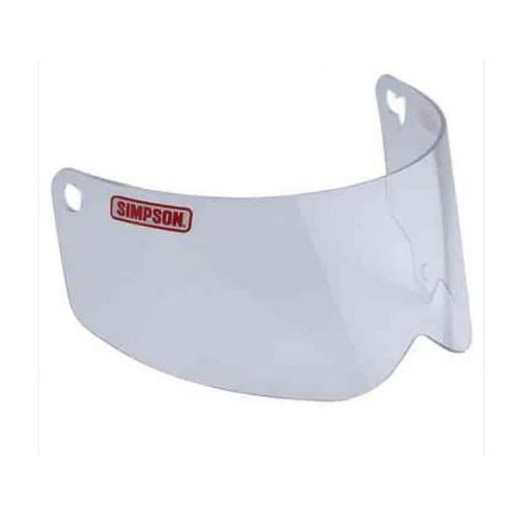Simpson Motorcycle 89100MC Helmet Shield - Outlaw Bandit Series - Clear - XL/XXL