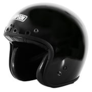 Simpson CHOP2LG Chopper Motorcycle Helmet - Adult Large - Black