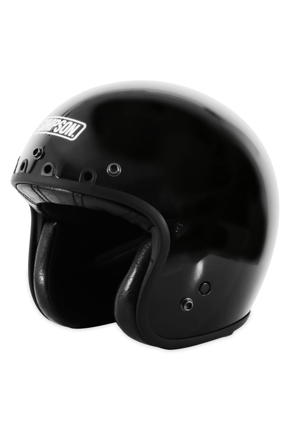 Motorcycle CHOP2SM Chopper Helmet - Adult Small - Black