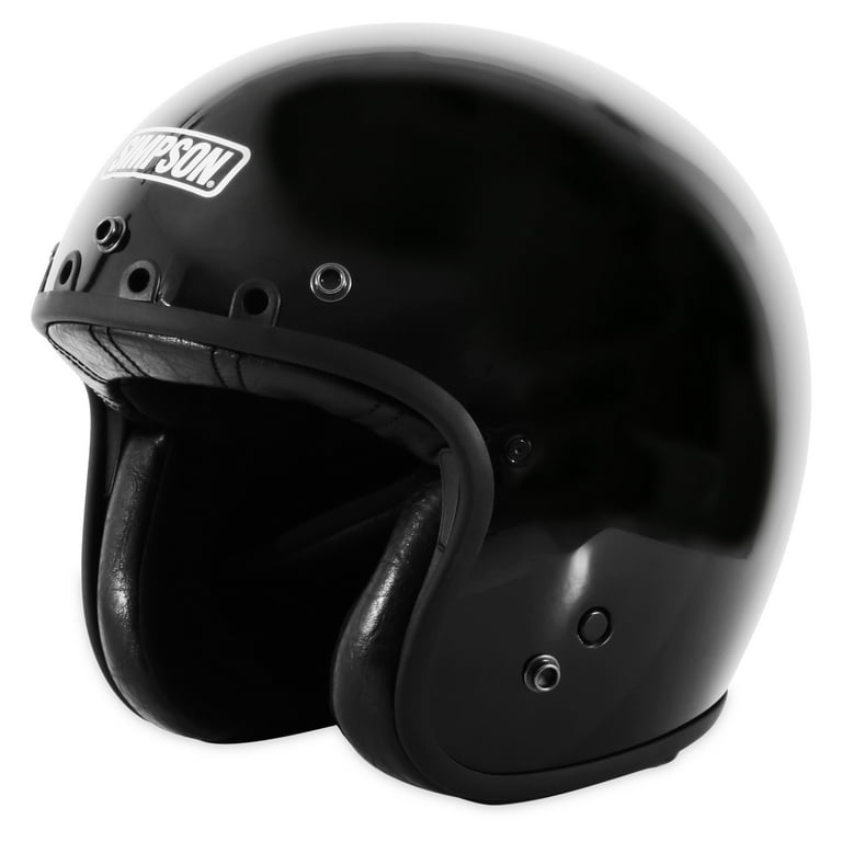 full face simpson motorcycle helmets Journey Bandit Black XL DOT/ECE certified M62 Bandit Helmet - Hondo