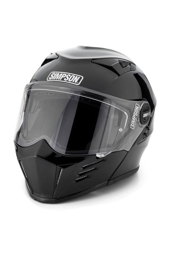 Motorcycle M59M2 Mod Bandit Helmet Adult Medium Black