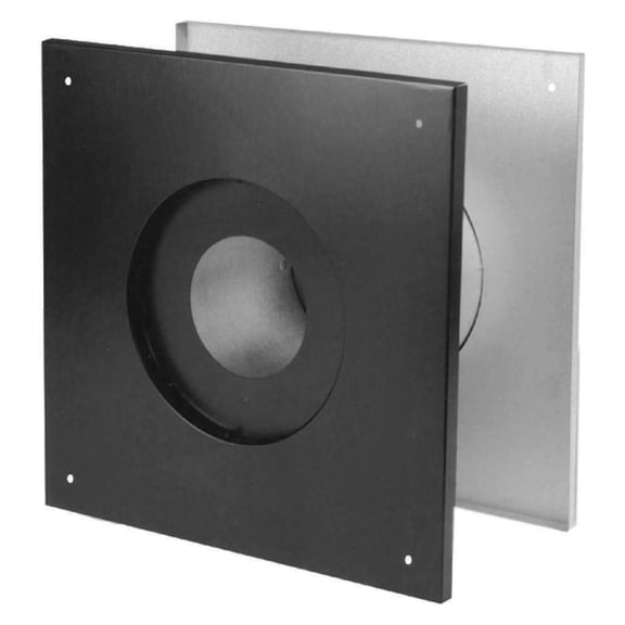 Simpson Pellet Vent Wall Thimble Insulated 3" Double Wall Steel