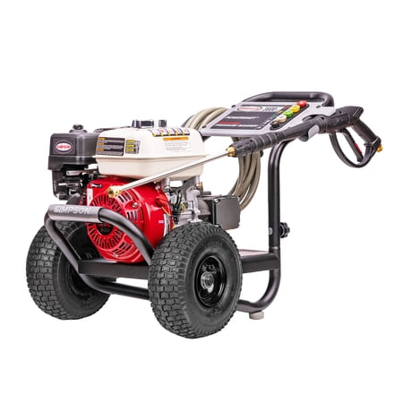 Simpson Powershot 3600 PSI at 2.5 GPM Honda GX200 Triplex Pump Gas Pressure Washer, Cold Water