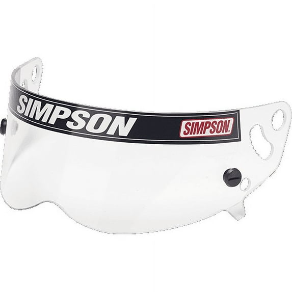 Simpson Racing 1010 17 Helmet Shield 2017 Shark/Vudo Clear