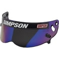 thumbnail image 1 of Simpson Racing 1023-17 Helmet Shield Iridium X Bandit, Diamondback, Skull and RX, 1 of 7
