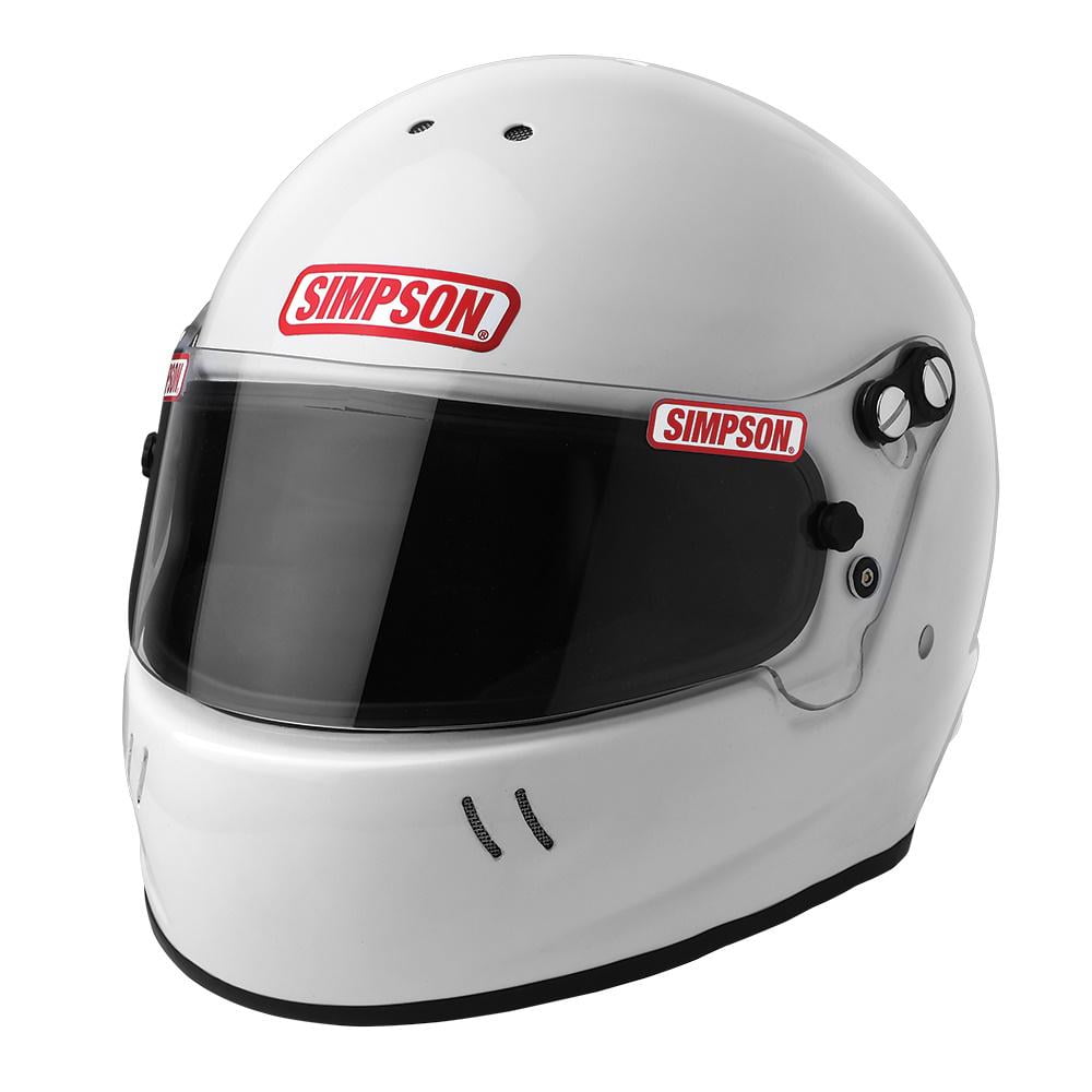 Simpson Racing 18Y0561 Viper Racing Helmet - SFI 24.1 - Youth Small - White