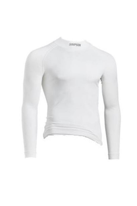 Racing 20193XSSW Pro Fit Base Layer - Top (Only) - Adult XS/S - White