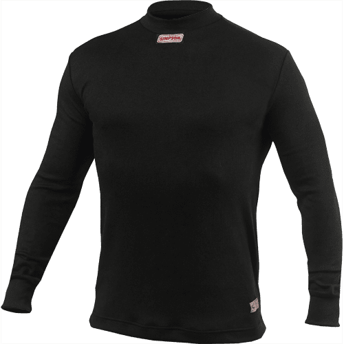 Simpson Racing 20600L CarbonX Ultimate Underwear Long Sleeve Top Large Black