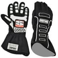 thumbnail image 1 of Simpson Racing 21300MK Competitor Racing Gloves Adult Medium Black/White Pair, 1 of 2