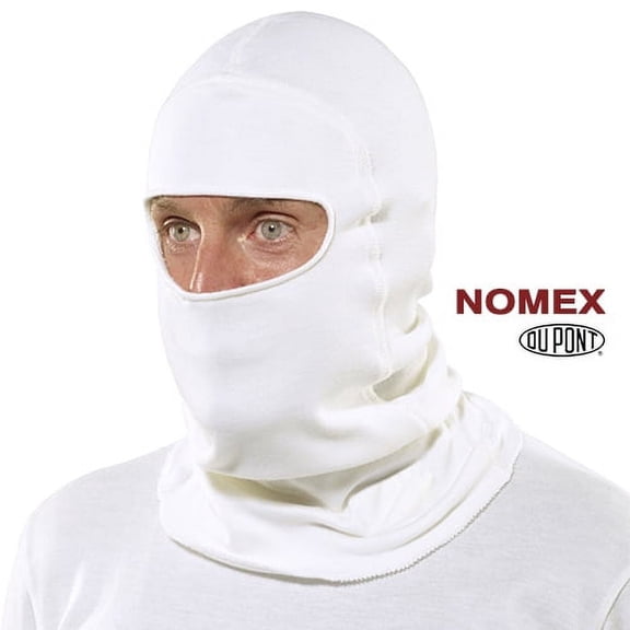 Simpson Racing 23000BK Nomex Balaclava Headsock - Single Eye - 1 layer - SFI 3.3/1 - Black