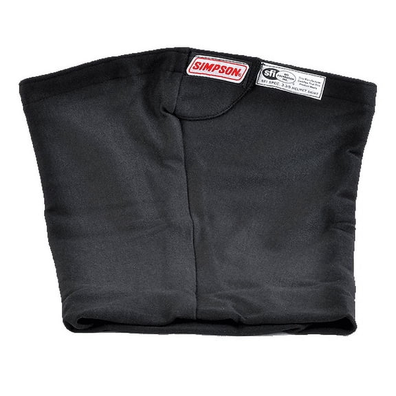 Simpson Racing 23012C CarbonX® Helmet Skirt SFI 3.3/5 Black Each