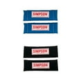 thumbnail image 1 of Simpson Racing 23020BK NomexÂ® Individual Harness Pads - Black - Pair, 1 of 7