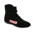 thumbnail image 1 of Simpson Racing 28115BK High Top Racing Shoes Adult Size 11.5 Black Pair, 1 of 7