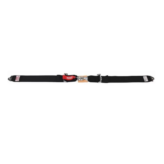 Simpson Racing 29020BK Lap Belt - 2-Point - SFI 16.1 - Pull Down - Black