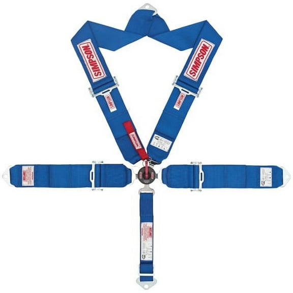 Simpson Racing 29108BK Lever Camlock Harness