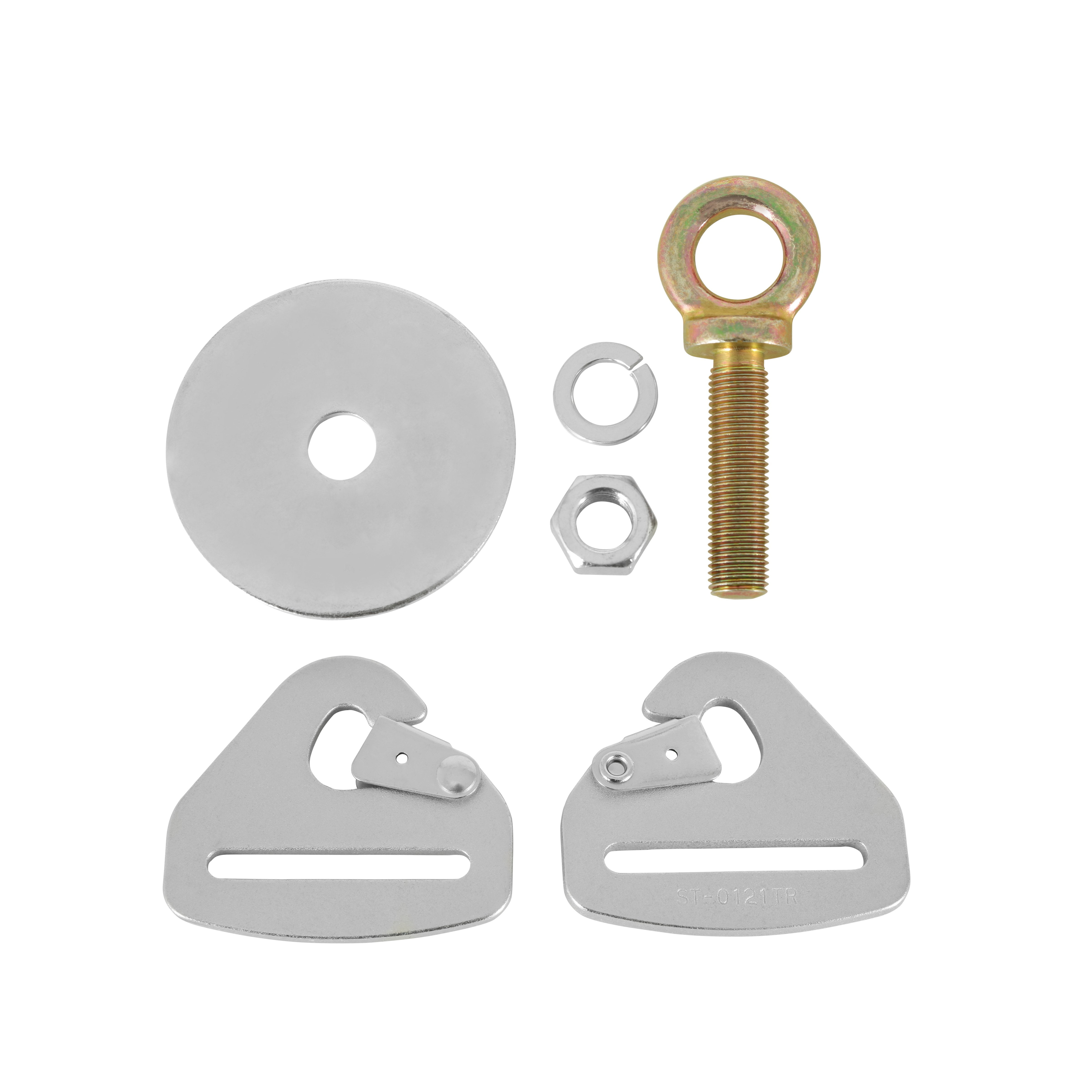 Simpson Racing 31020 Seatbelt Mounting Hardware - Floor Mount - Pair