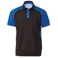 thumbnail image 1 of Simpson Racing 39018SB Sonoma Performance Crew Shirt Adult Small Black/Blue, 1 of 2