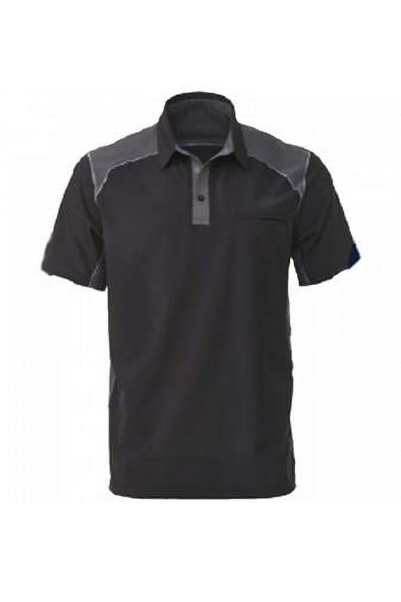 Racing 39018SG Sonoma Performance Crew Shirt Adult Small Black/Gray