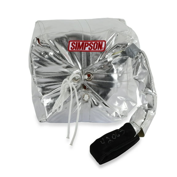 Simpson Racing 42060R Crossform Series Drag Parachute - 12 Foot - Red - Each