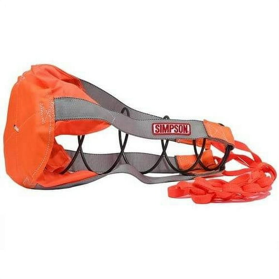 Simpson Racing 42085S Drag Parachute Pilot - Standard - Safety Orange - Each