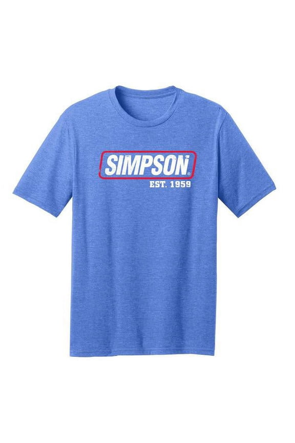 Racing 44018MB USA Flag T-Shirt Adult Medium Blue Each