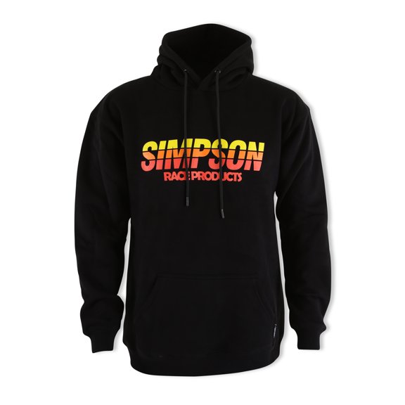 Simpson Racing 45019S Stripes Hoodie - Adult Small