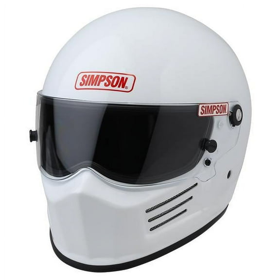 Simpson Racing 7200041 Snell SA2020 - Bandit Racing Helmet - XL - White