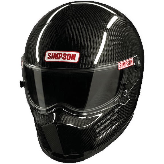 Simpson Racing 720004C Snell SA2020 - Bandit Auto Racing Helmet - XL - Carbon Fiber