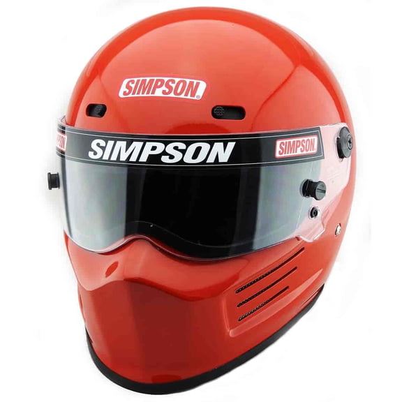 Simpson Racing 7210044 SA2020 Super Bandit Racing Helmet Adult XL Red