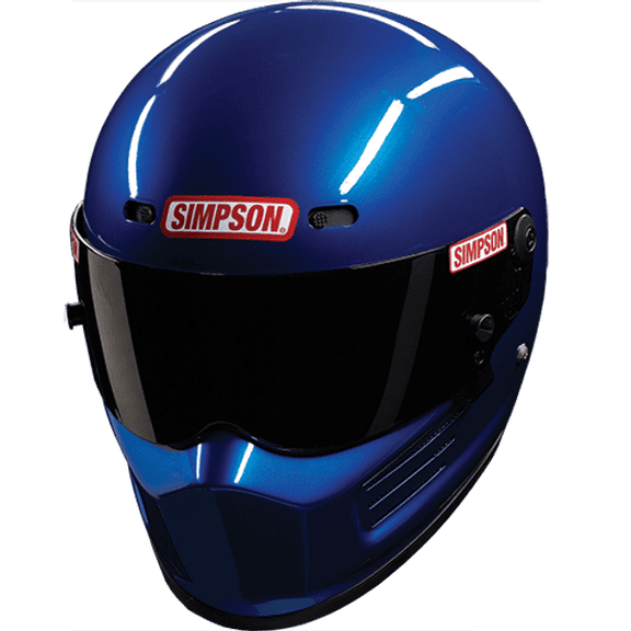 Simpson Racing 7210055 SA2020 Super Bandit Racing Helmet Adult XXL Blue