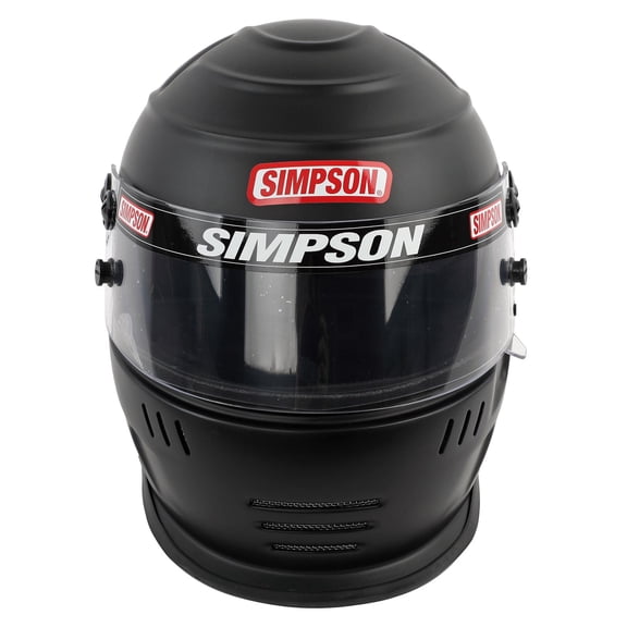Simpson Racing 7707148 SA2020 Speedway Shark Racing Helmet 7-1/4 Matte Black