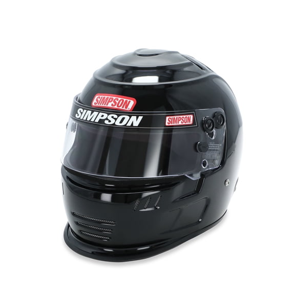 Simpson Racing 7707582 SA2020 Speedway Shark Racing Helmet 7-5/8 Black
