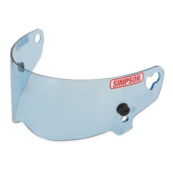 Simpson 89409A Bandit Series Helmet Shield - Hi-Def Blue - Each