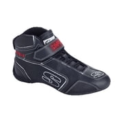 Simpson Racing DA135W DNA Racing Shoes Adult 13.5 Black/White Pair