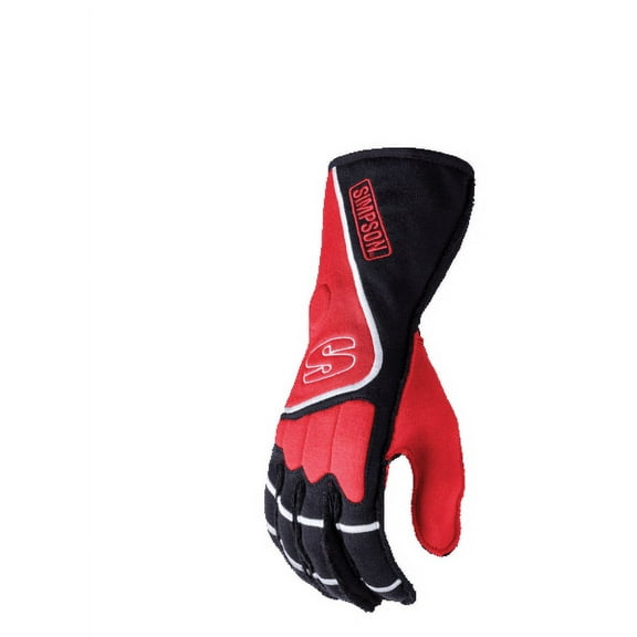 Simpson Racing DGSR DNA Racing Gloves Adult Small Red/Black Pair