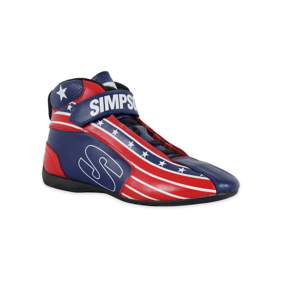 Simpson Racing DX2130P DNA X2 Shoes Pair Adult Size 13 Patriot