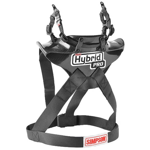 Simpson Racing HYPLMED11M61FIA Hybrid Pro Lite Head Restraint Med M61 Anchors