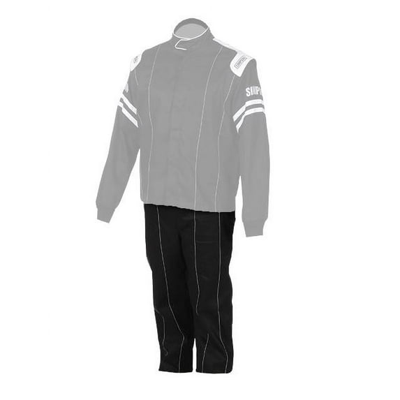 Simpson Racing L202273 Legend II Racing Pants Adult Medium Black