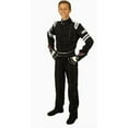 thumbnail image 1 of Simpson Racing LY22071 Legend II (SFI-1) Racing Suit - Youth XS - Black/Black, 1 of 3