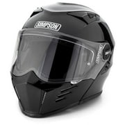Simpson Racing M59M2 Mod Bandit Motorcycle Helmet Adult Medium Black