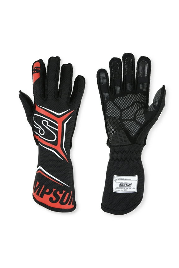 Racing MGLR Magnata Gloves Black/Red Large - Pair