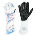 thumbnail image 1 of Simpson Racing MGXW Magnata Gloves White/Blue XL - Pair, 1 of 4