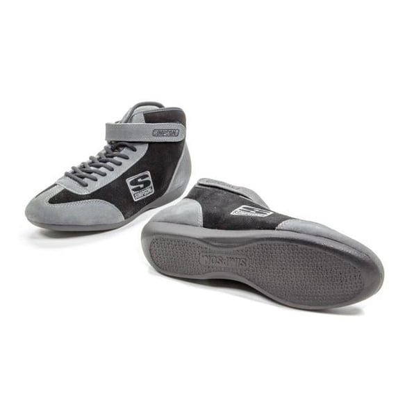 Simpson Racing MT120BK Midtop Racing Shoe Size 12