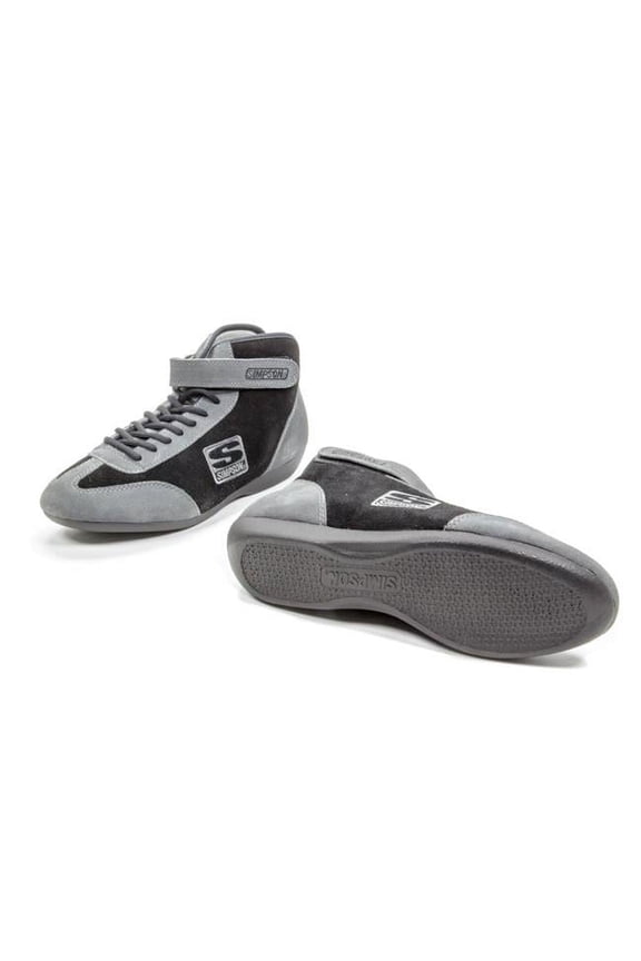 Simpson Racing MT120BK Midtop Racing Shoe Size 12