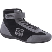 Simpson Racing MT850BK Mid Top SFI 3.3/5 Racing Shoes Mens Size 8.5 Black/Gray