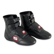 Simpson Racing SP650BK Stealth Sprint Driving Shoes Adult Mens 6.5 Black Pair