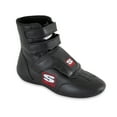 thumbnail image 1 of Simpson Racing SP700BK Stealth Sprint Driving Shoes Adult Mens 7 Black Pair, 1 of 7