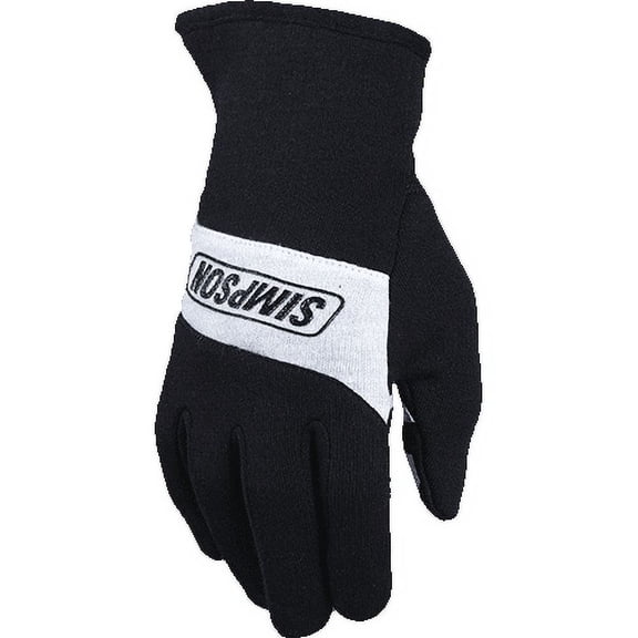 Simpson Racing YGYLK Young Gun Driving Gloves Youth Large Black Pair