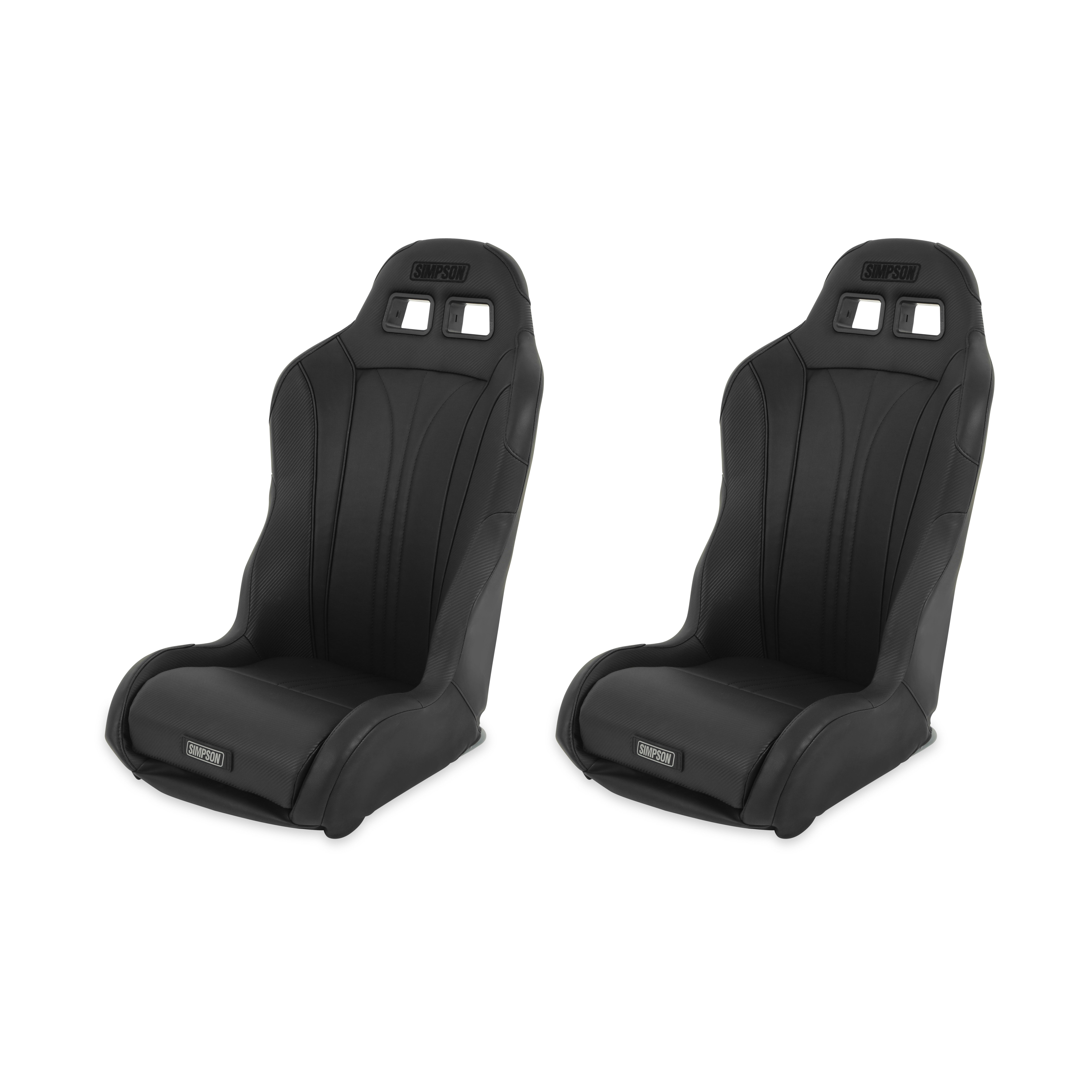 Simpson S104-304-2 Simpson Racing Vortex II Off-Road Suspension Seats Black/Black PAIR